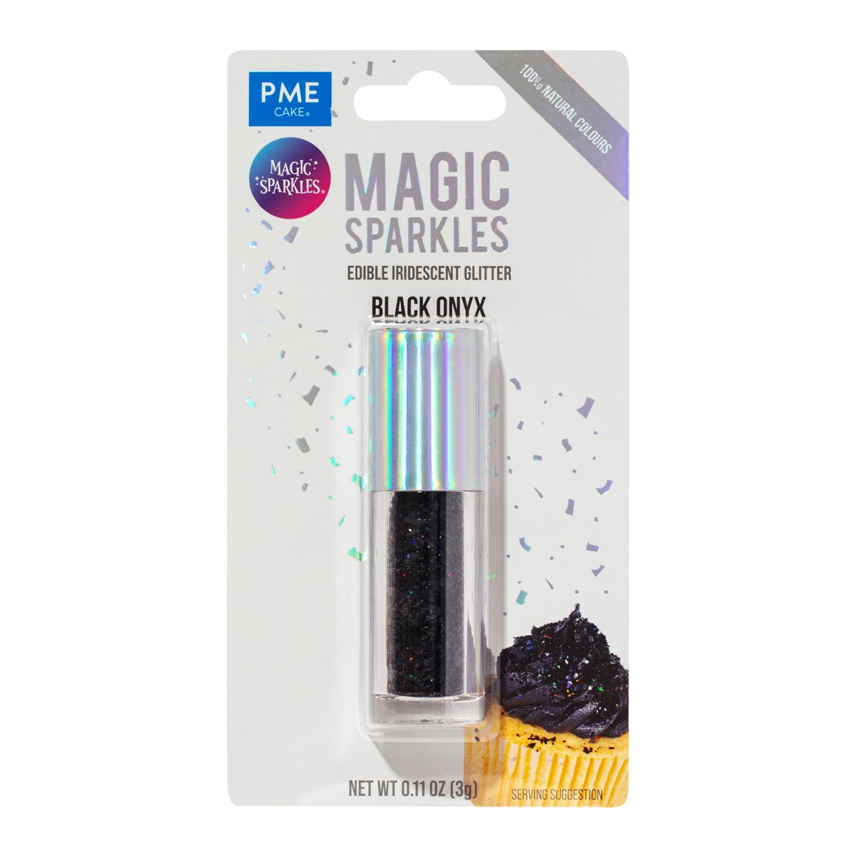 Magic Sparkles Food Óxido Negro PME 3g