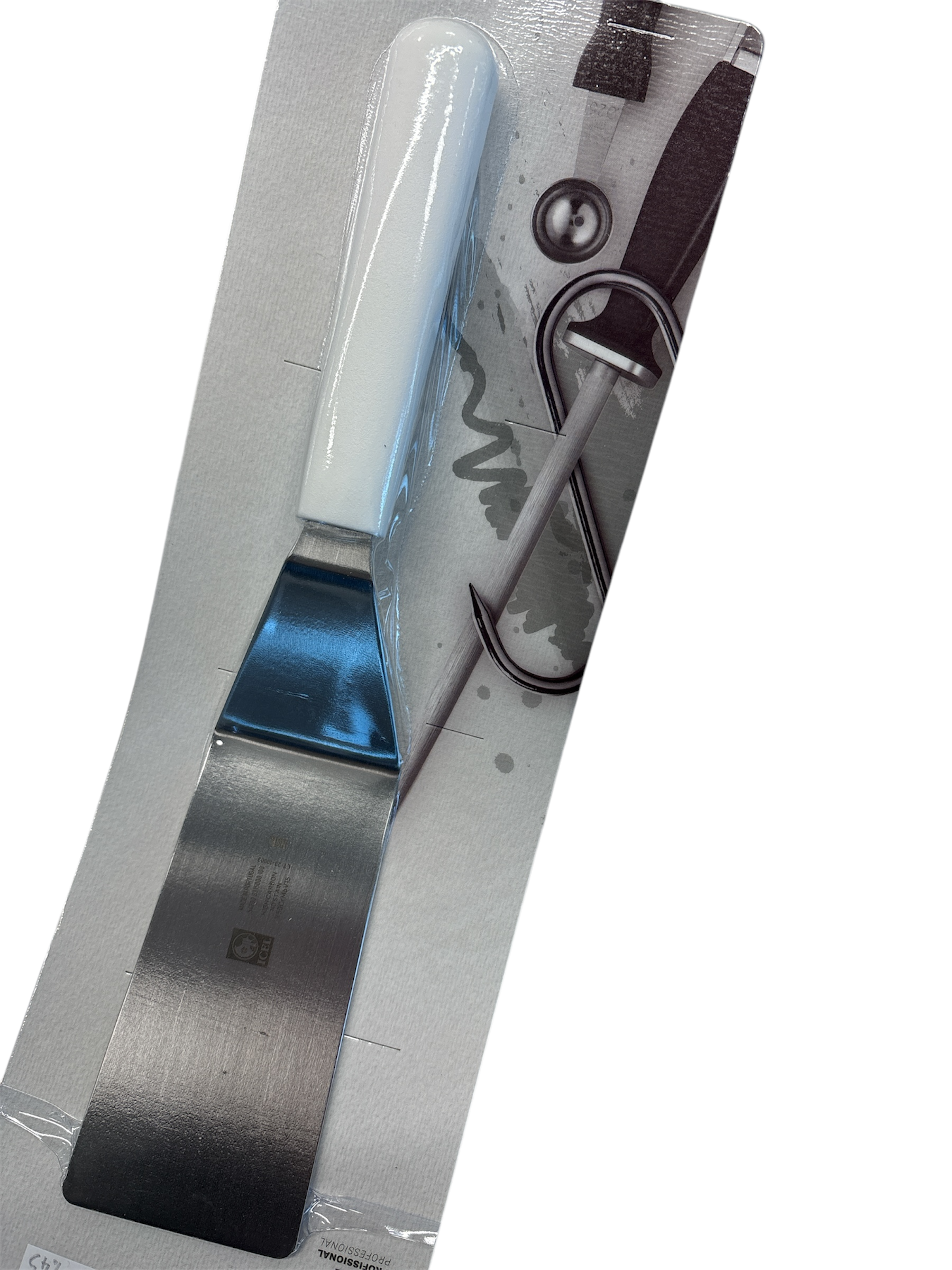 Espátula Turner de acero inoxidable 10cm