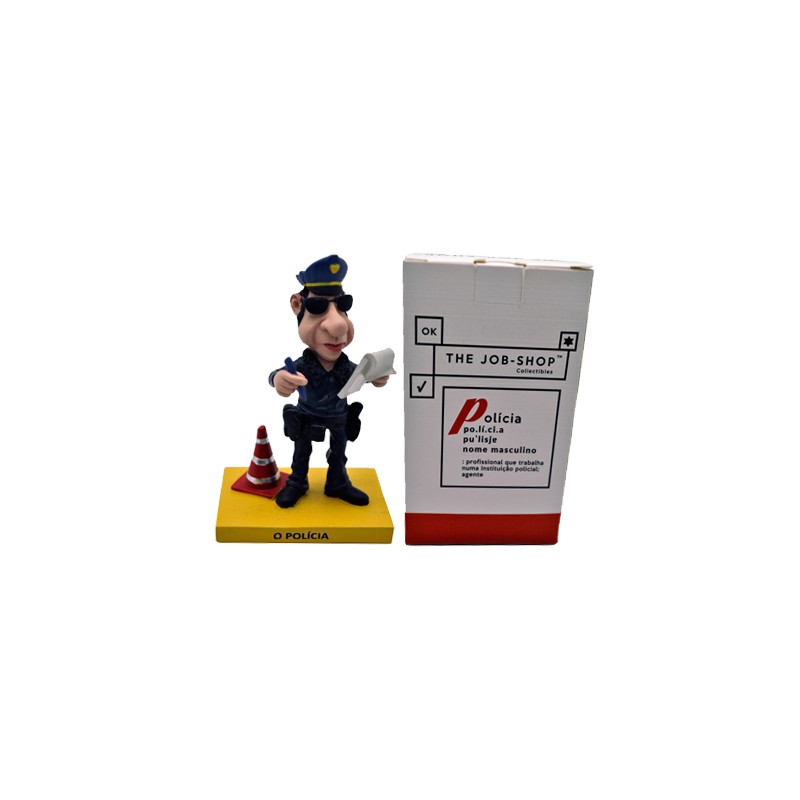 Figura El Policía 10x10cm