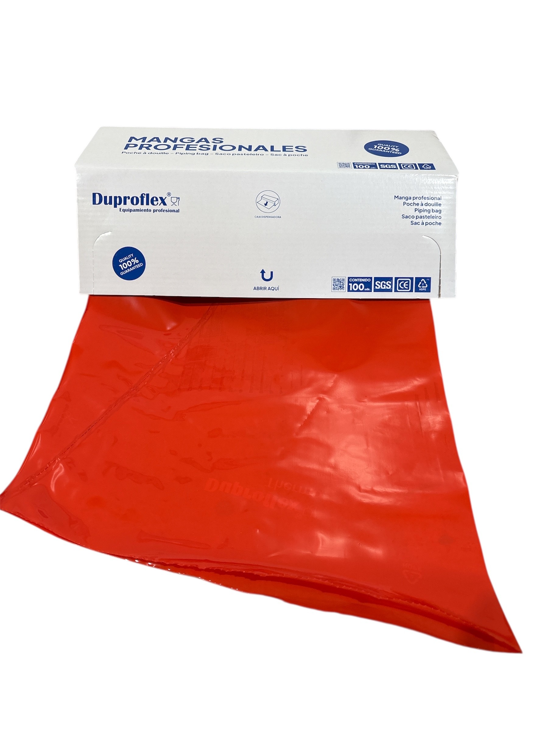 Manga pastelera antideslizante 60x29cm Caja.100