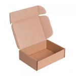 Caja de cartón para envío postal con tu logotipo Kraft - Imagen 2